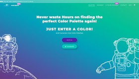 ColorSpace免费在线调色板工具