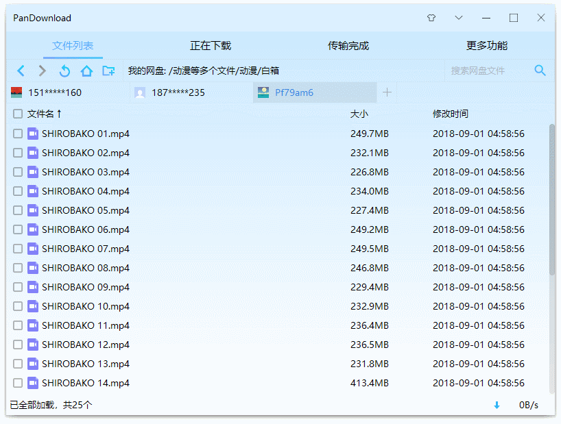 百度网盘下载器 PanDownload v2.0 百度网盘下载器 PanDownload v2.0