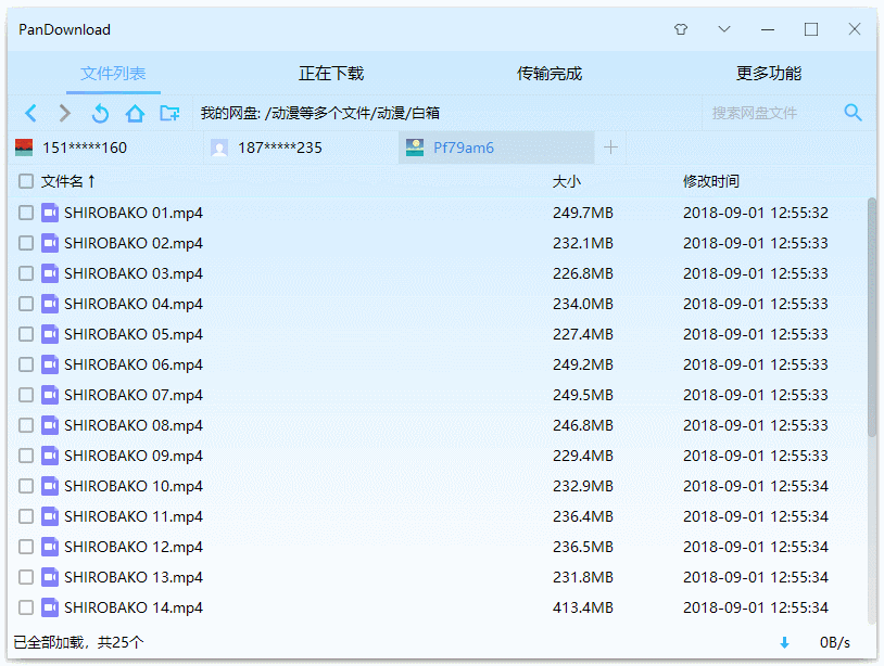 百度网盘下载器 PanDownload v2.0 百度网盘下载器 PanDownload v2.0