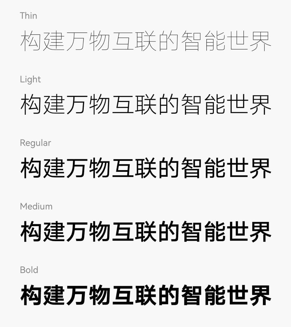 HarmonyOS Sans - 华为把鸿蒙系统自带的字体开放给全社会免费商用了 HarmonyOS Sans - 华为把鸿蒙系统自带的字体开放给全社会免费商用了