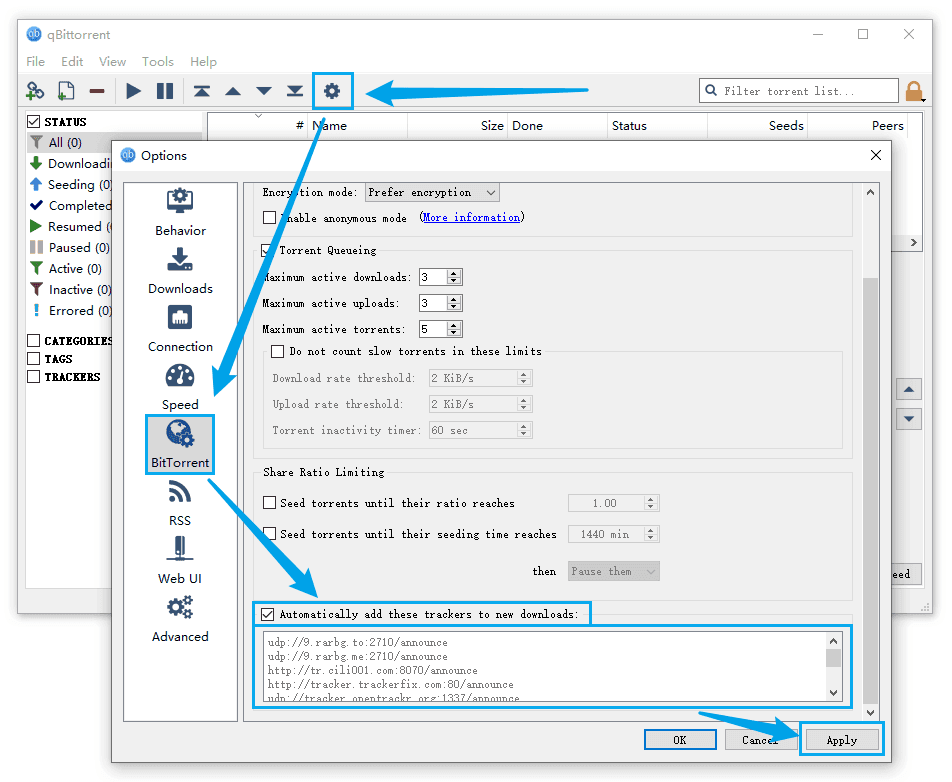 BT下载速度很慢?可以试试添加Tracker BT下载速度很慢?可以试试添加Tracker