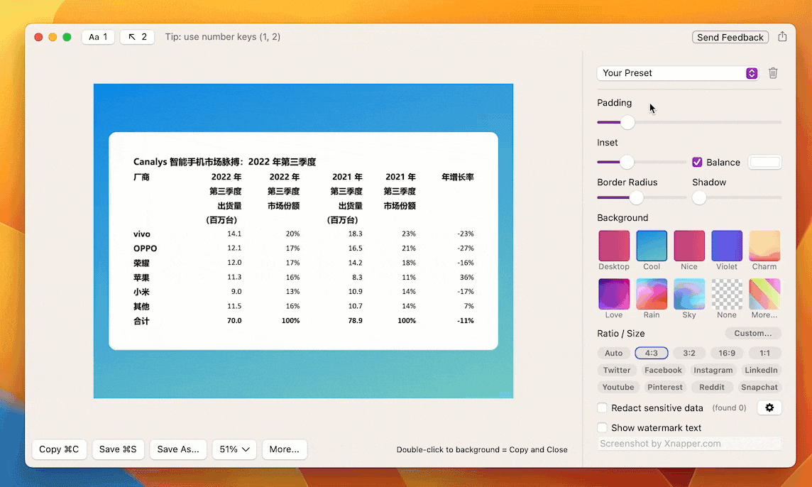 双 11 大促!一键美化+隐私打码,多功能截图工具 8 折上新 双 11 大促!一键美化+隐私打码,多功能截图工具 8 折上新